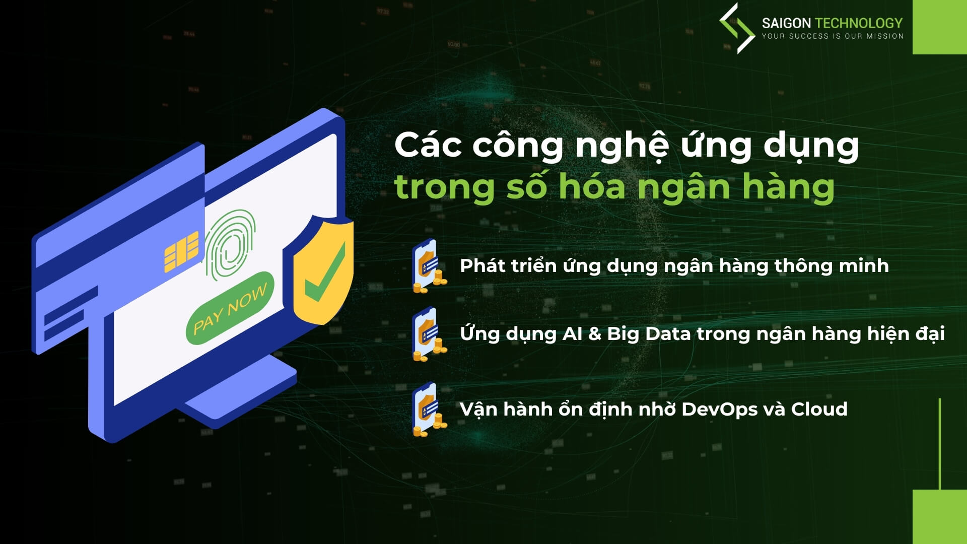 Ứng dụng công nghệ vào chuyển đổi số ngân hàng