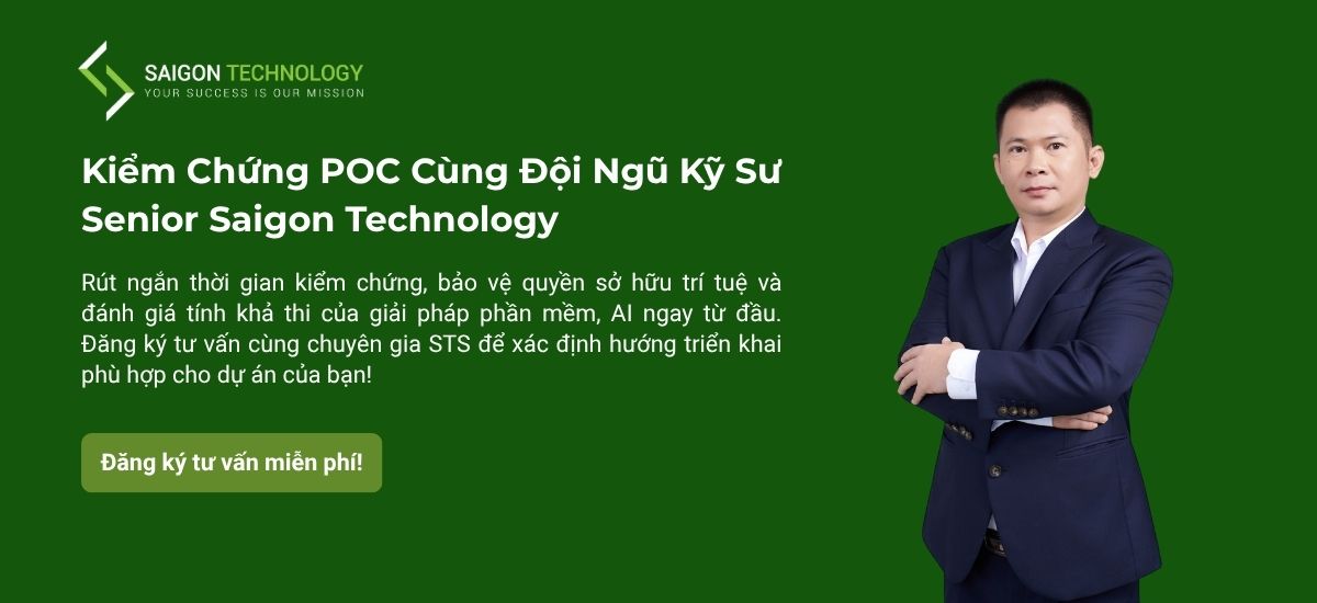 POC Tại Saigon Technology: Đối Tác Đồng Hành Cùng Doanh Nghiệp Kiểm Chứng Ý Tưởng POC Tại Saigon Technology: Đối Tác Đồng Hành Cùng Doanh Nghiệp Kiểm Chứng Ý Tưởng