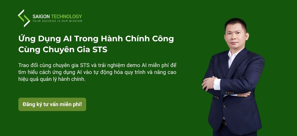 STS triển khai ai trong hành chính công