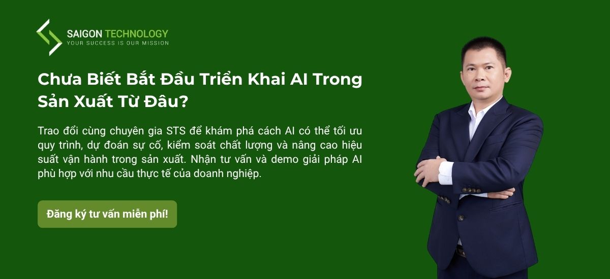 STS Đồng Hành Cùng Doanh Nghiệp Triển Khai AI Trong Sản Xuất STS Đồng Hành Cùng Doanh Nghiệp Triển Khai AI Trong Sản Xuất