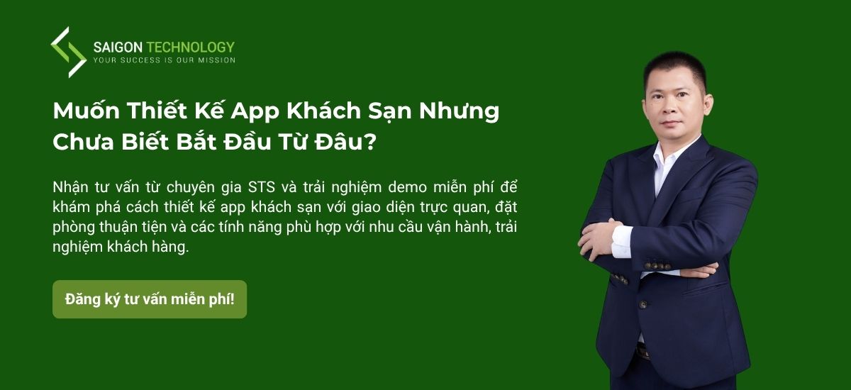 Liên hệ STS cho dịch vụ thiết kế app khách sạn
