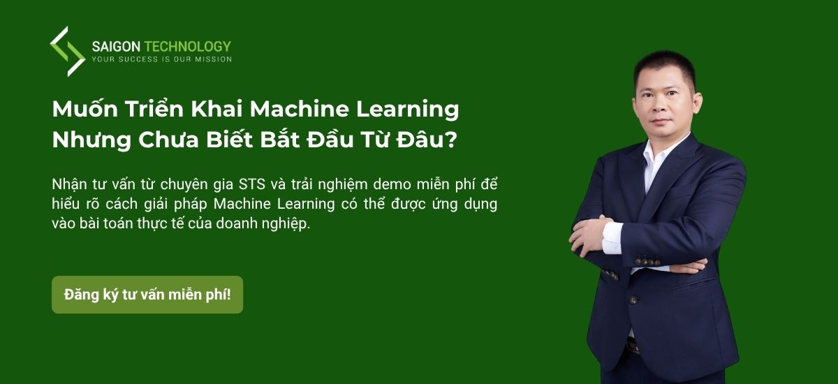 ứng dụng machine learning vào doanh nghiệp cùng STS ứng dụng machine learning vào doanh nghiệp cùng STS