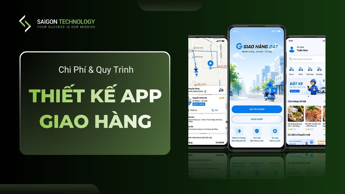 Thiết Kế App Giao Hàng: Chi Phí Và Kinh Nghiệm Triển Khai